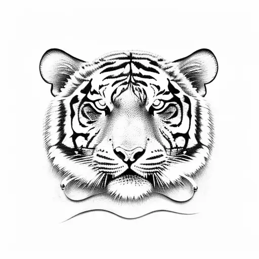 Tiger And Flor De Lei