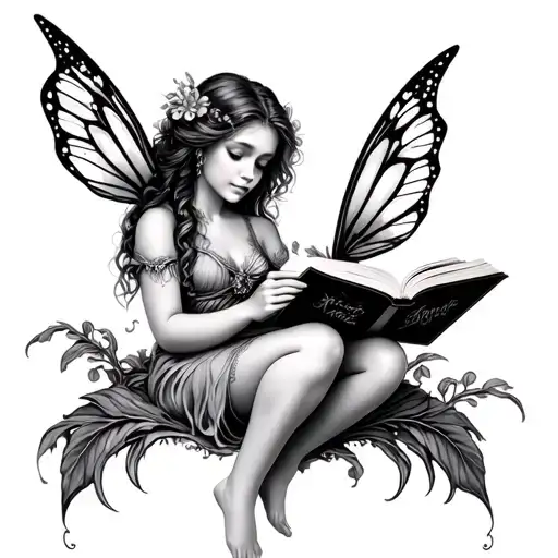 Realistic Fairy Reading Book