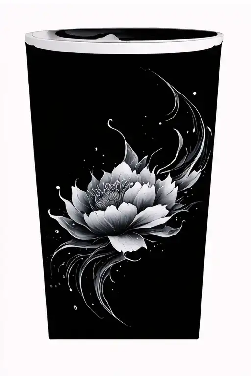 Suminagashi Abstract