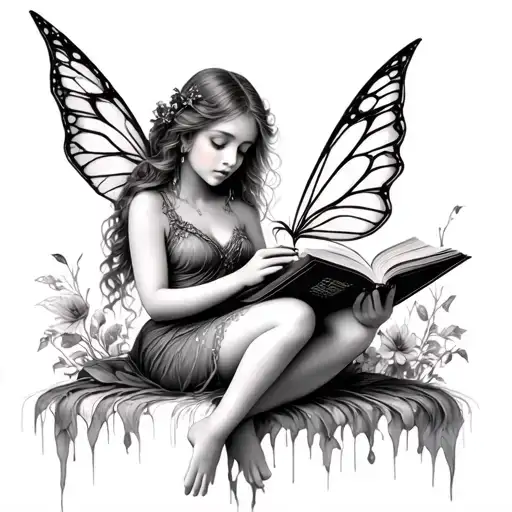 Realistic Fairy Reading Book
