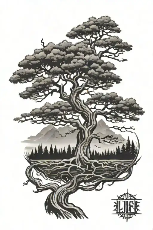 Tree Of Life Pine