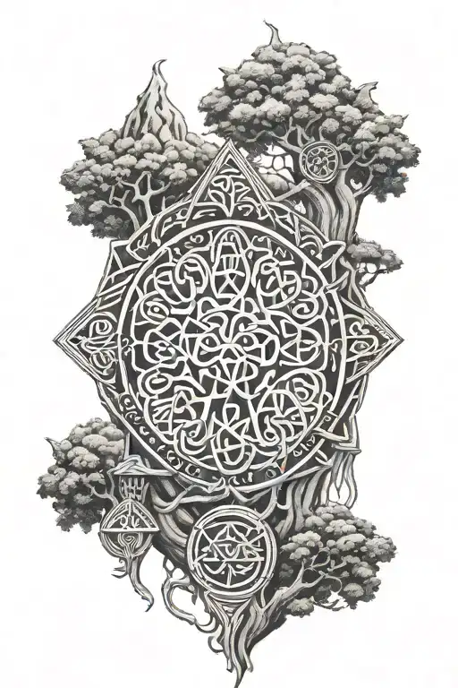 Yggdrasil Viking Runes