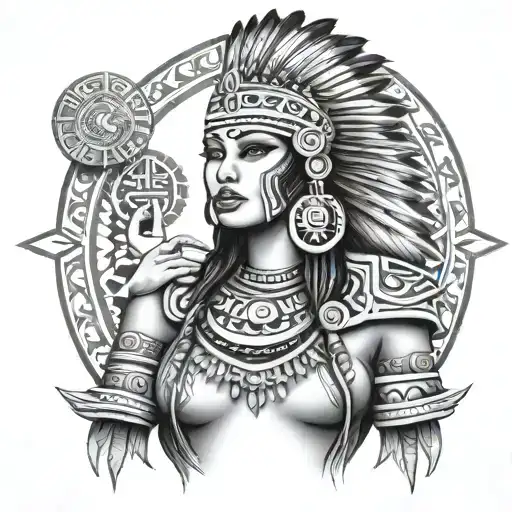 Aztec Princess With Big Breast