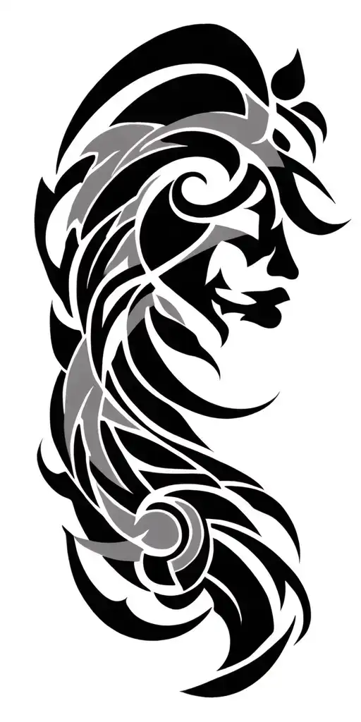 Tribal Tatto Design Defining