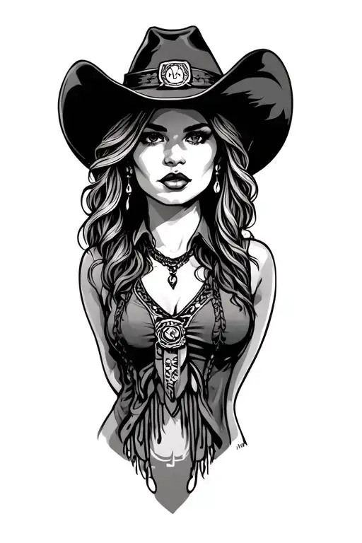 Western Cowgirl Outlaw