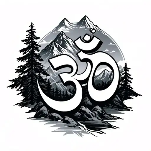 Mountain And Om