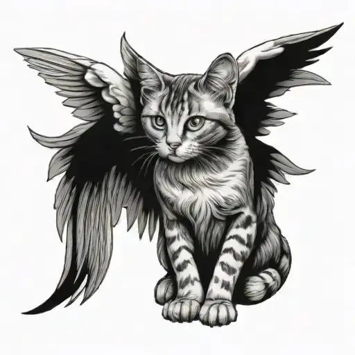 Cat With Wings