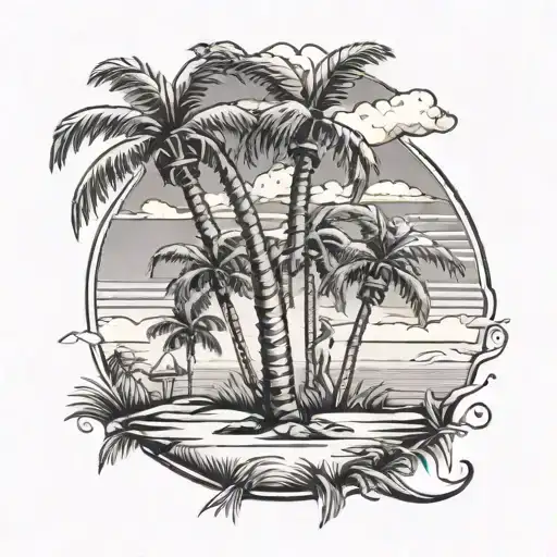 Golf Texas Dog Palm Tree