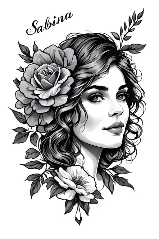 A Tattoo For My Mother Her Name Is Sabina
