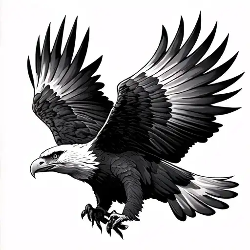 Eagle Flying