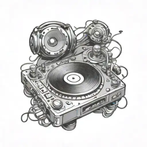 Music Dj Controller Morphing