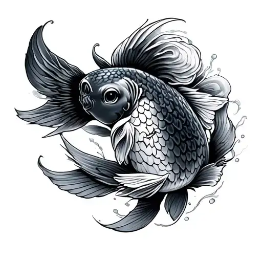 Koi Fish Warrior