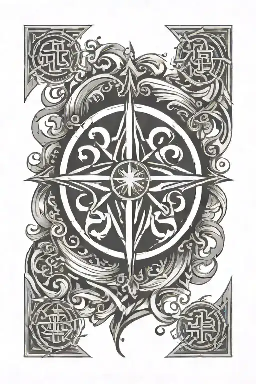 Religious Symbol Surrounded