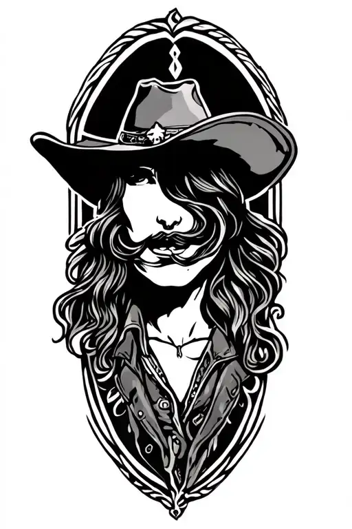 Western Life Tattoo Design Inspired