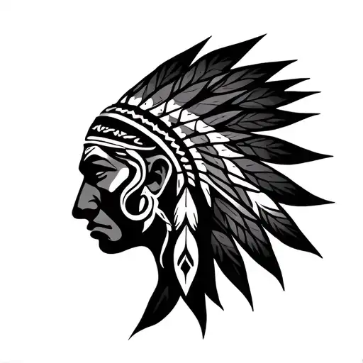 Native American Tribal Tattoos For Shoulder