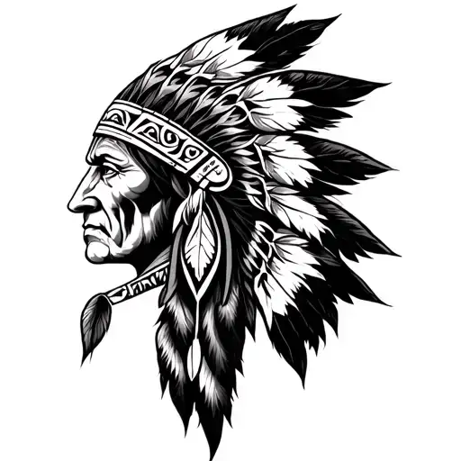 Native American Tribal Tattoos For Shoulder Of Not A Person