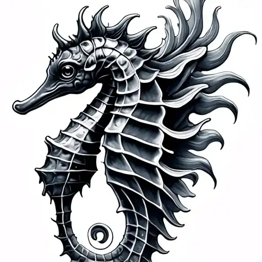 Seahorse Black