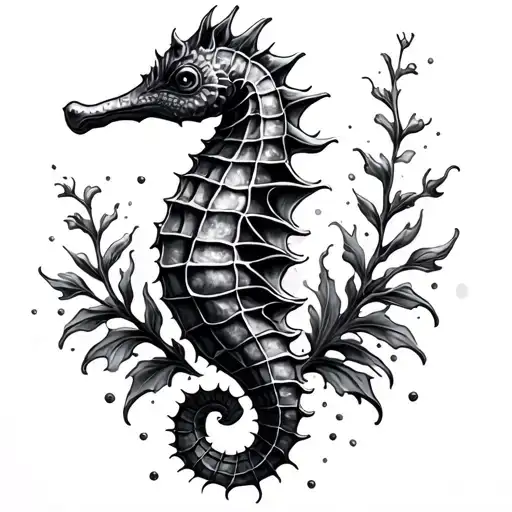 Seahorse Gothic Style