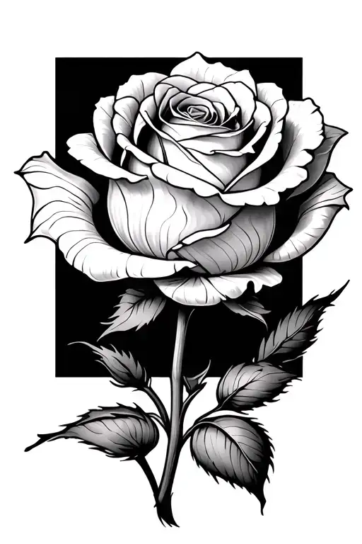 Red Rose That Looks Like A Tulips And It's Puzzles Pieces