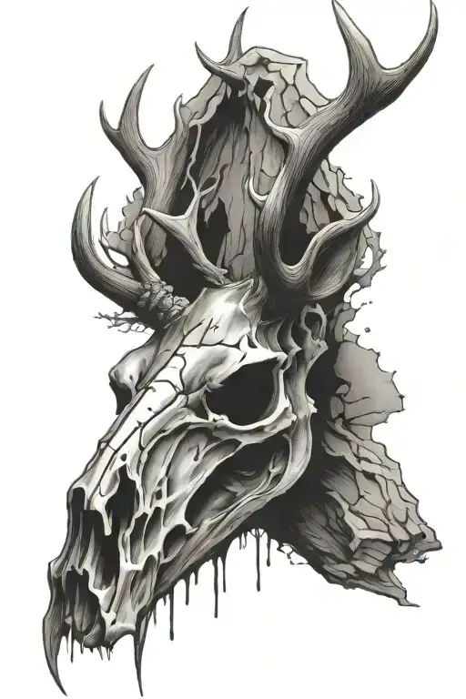 Elk Skull