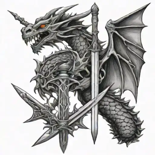 Dragon And Sword
