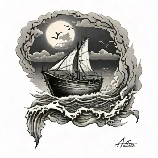 Like A Small Boat On The Ocean