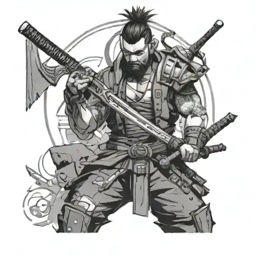 Cyberpunk 2077 Samurai