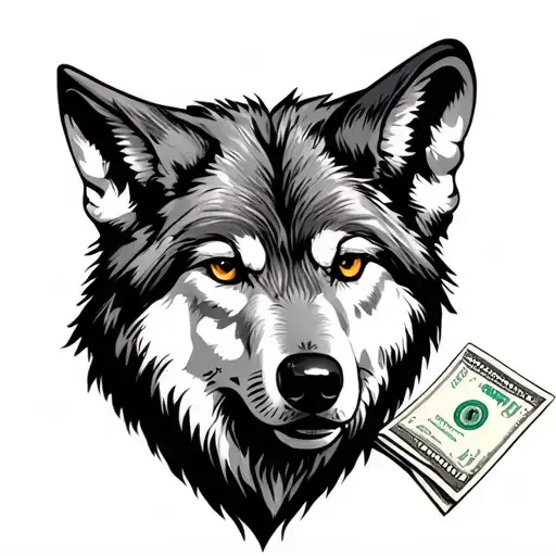 Wolf Aries With Money