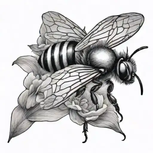 Bee Flying