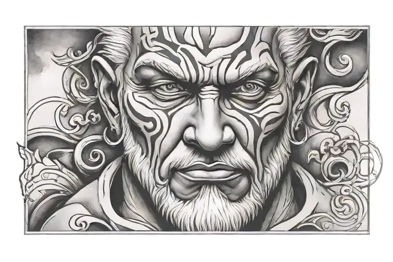 Morpheus Greek God Face