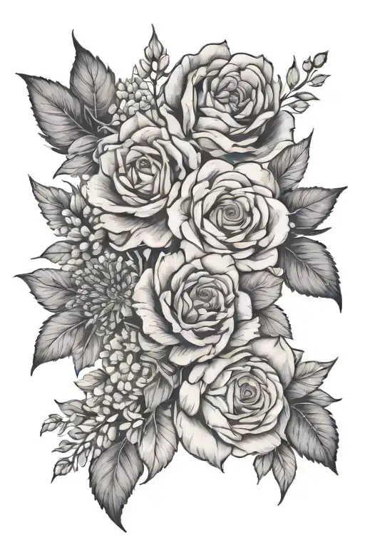 Birth Flower Bouquet