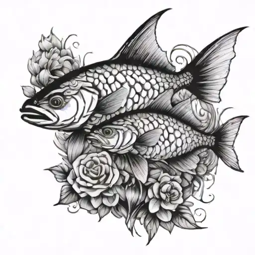 Crystals Fishes Nature Religious