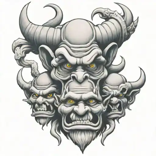 Hear No Evil See No Evil Speak No Evil Oni Style