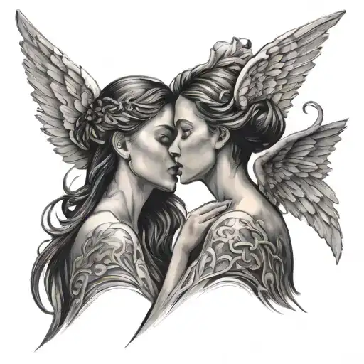 Angel Whispering In Ear
