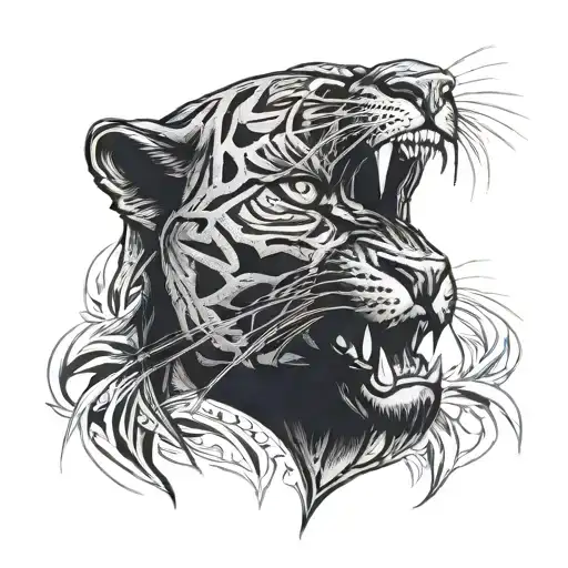 Furious Black Panther Realism