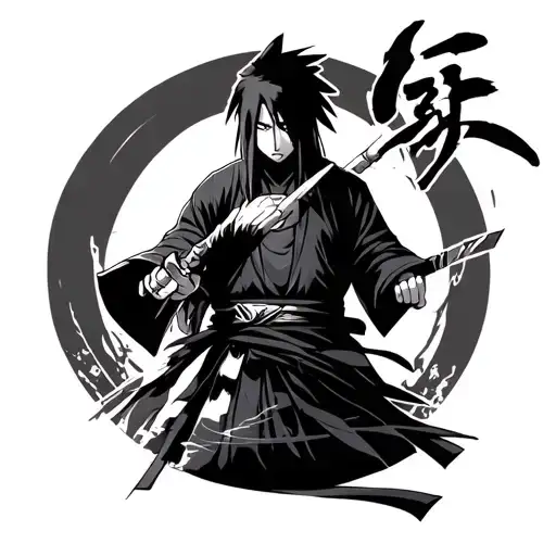 Uchiha Clan With Itachi After Killing The Village