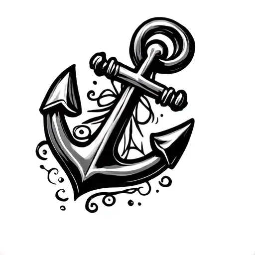 An Anchor With The Initial To Minimalist