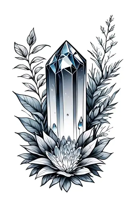 Crystals And Plants