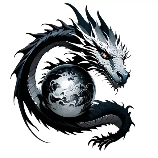 Dragon And Dragon Spheres
