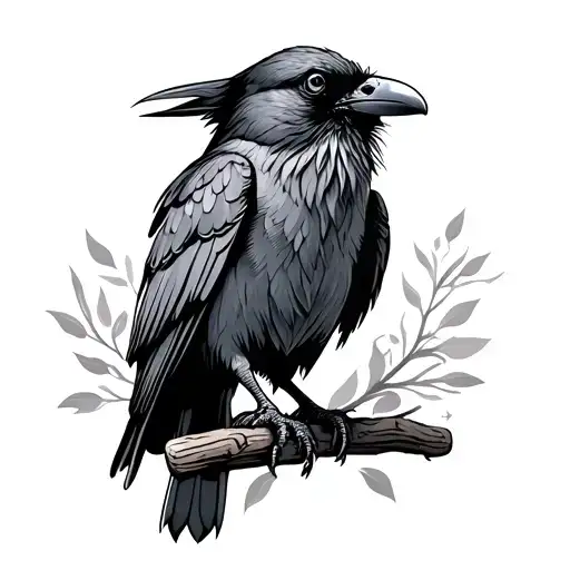 Crow Sitting