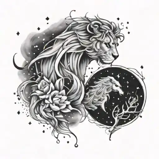 Leo And Virgo Constellation