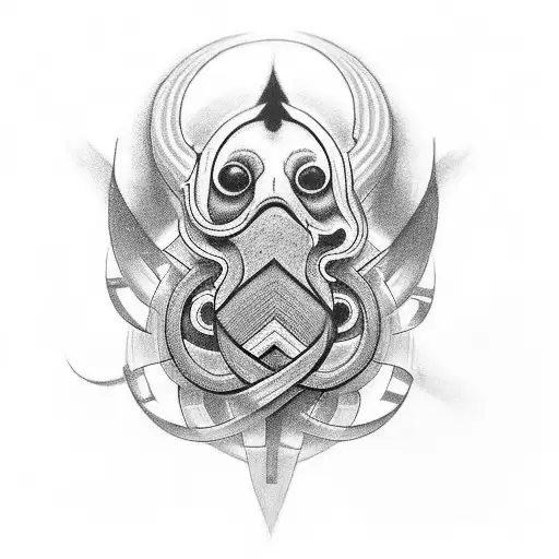 Integrate An Infinity Symbol Into A Black-grey Tattoo Representing Your Hobbies