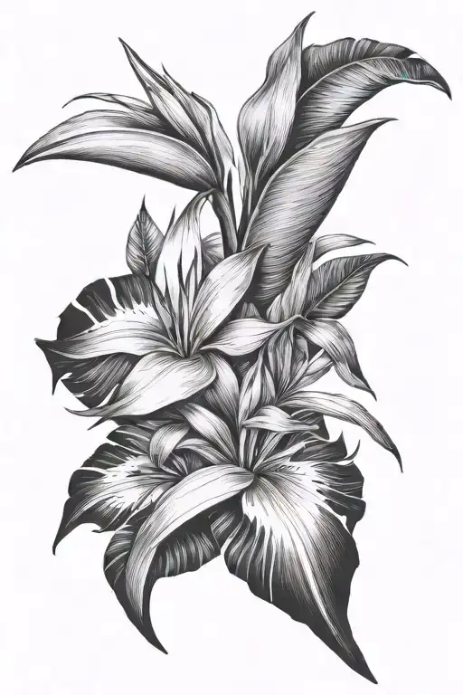 Papua New Guinea Tattoos Bird Of Paradise