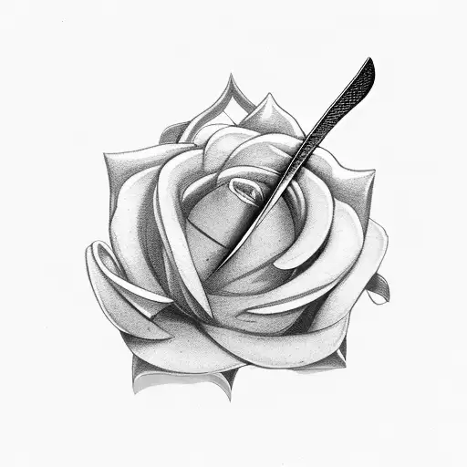 Sword Cutting Flower
