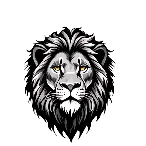 Lion Head With Genade