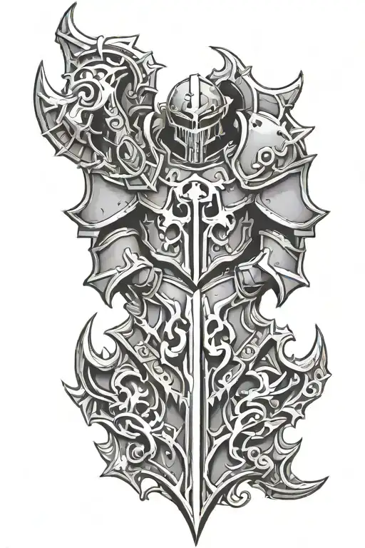 Khorne 40K Universe Shoulder Armor Symbol