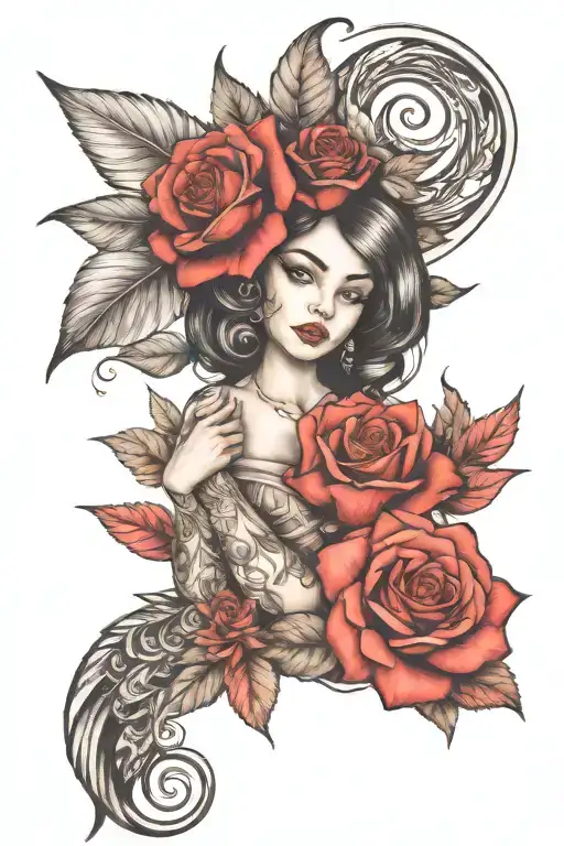 Mother Of 3 Children Posing