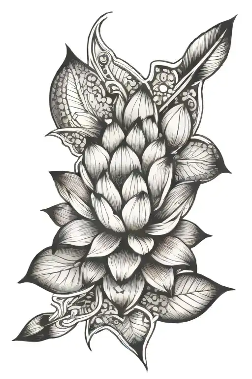 Lotus Flower Arrow