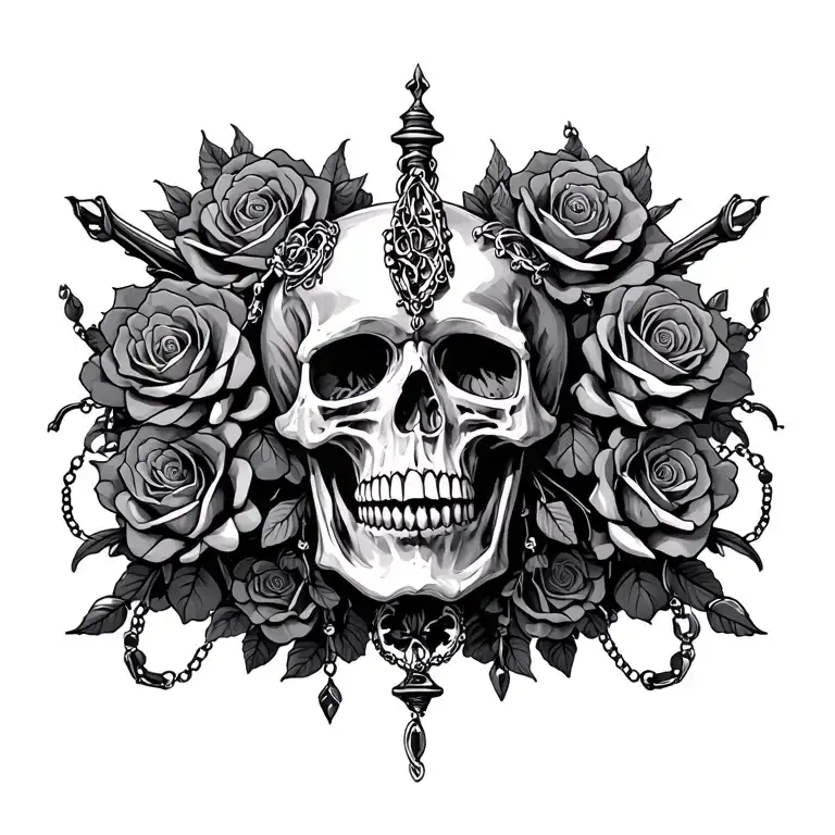 Rosary Of Skulls