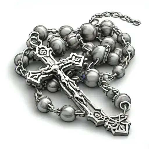 Rosary Beads With Crosses